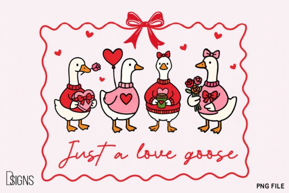 Coquette Valentine Just a Love Goose Png: A Practical Guide for Creators
