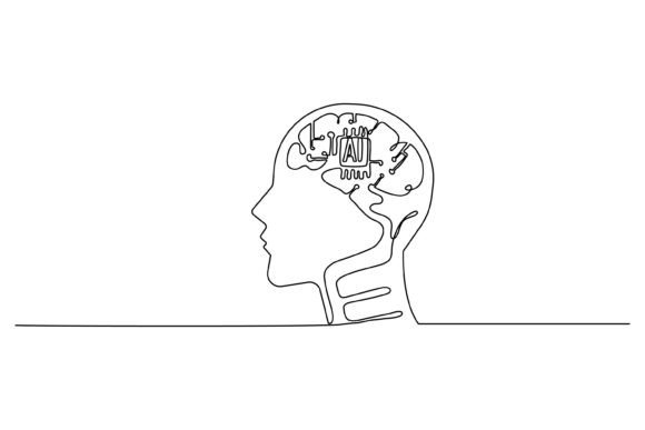 Evaluating Continuous Line Design of Computer Circuits for Modern Visual Projects