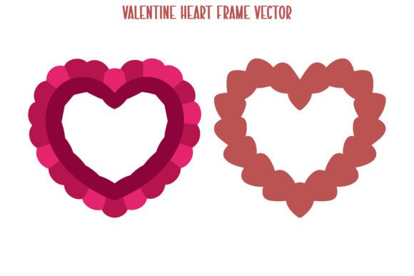 Evaluating the Heart Shape Border Vector for Romantic and Decorative Design Projects