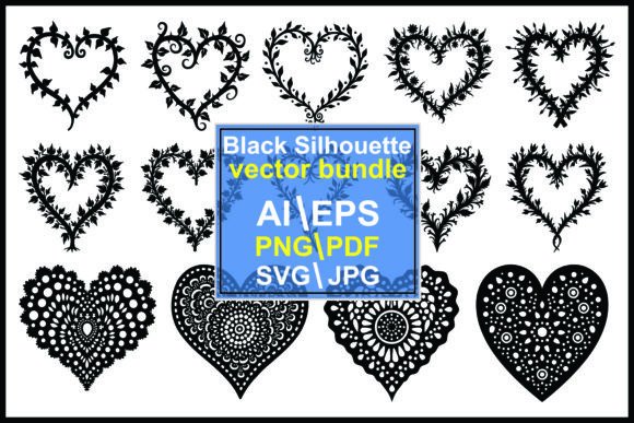 Heart Silhouette Vector Bundle Guide