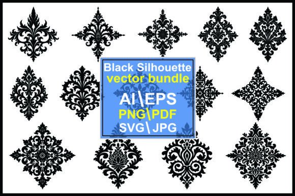 Mastering Floral Ornament Silhouette Vector Art for Modern Design