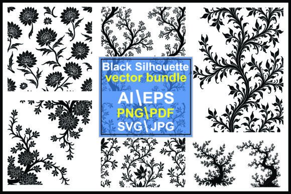 Strategic Visual Identity: Leveraging Floral and Tree Branch Silhouettes for Brand Distinction