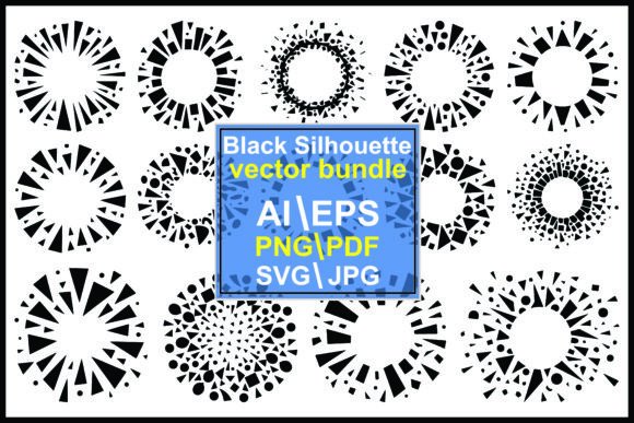 The Power of Minimalism: Leveraging Black Abstract Circular Patterns in Modern Design