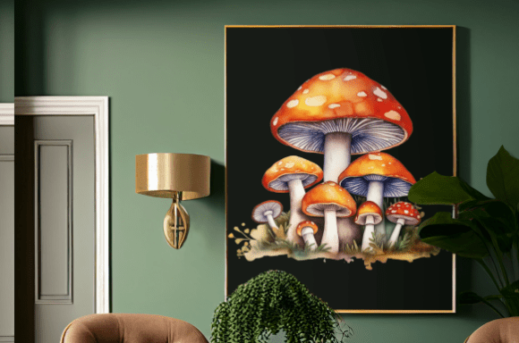 Unlocking the Magic of a Watercolor Mushroom Illustration Collection