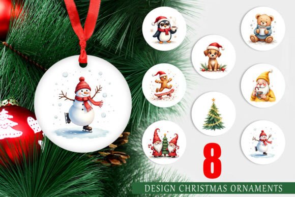 Whimsical Friends Ornament: Creative Holiday Designs